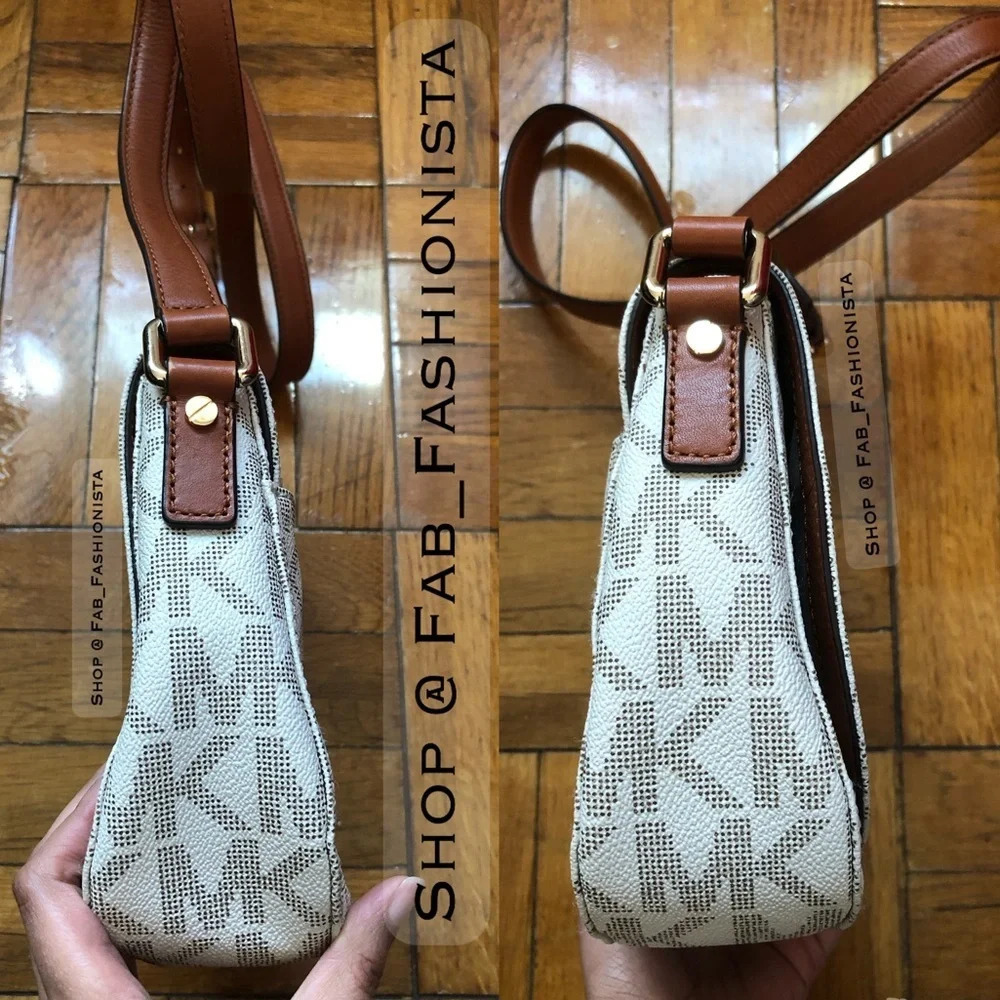 Michael Kors Leather Crossbody Bag - Picture 9 of 17